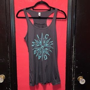 Michigan racerback tank top